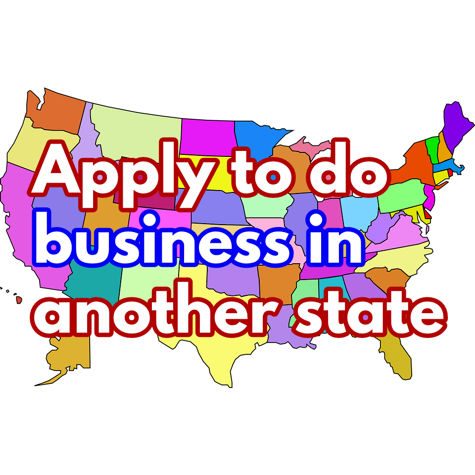 Apply to do business in another state